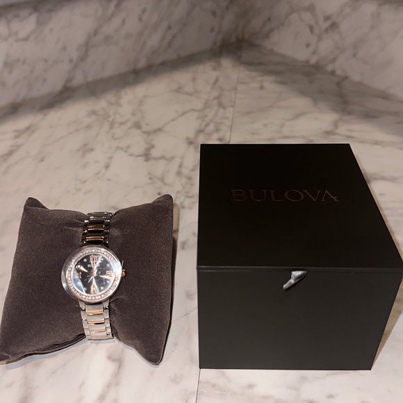 Bulova Rose Gold 50% OFF Diamond Watch